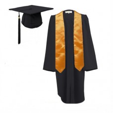 5 x Graduation Gown and Stole Set in Matt Finish